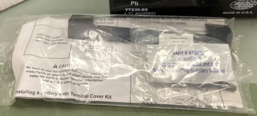 Yuasa YTX20-BS Dry Battery Includes Acid New Genuine