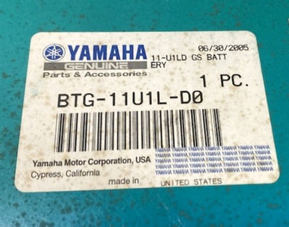 GS Battery BTG-11U1L-D0 Dry Battery for Yamaha New Genuine