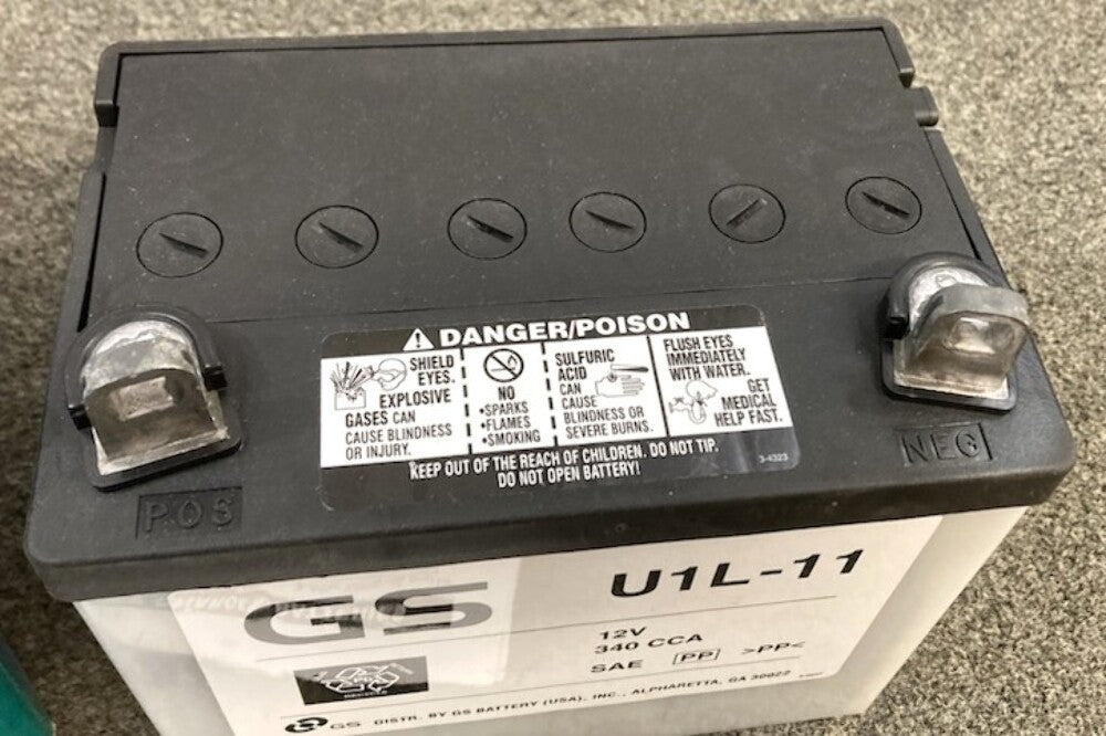GS Battery BTG-11U1L-D0 Dry Battery for Yamaha New Genuine