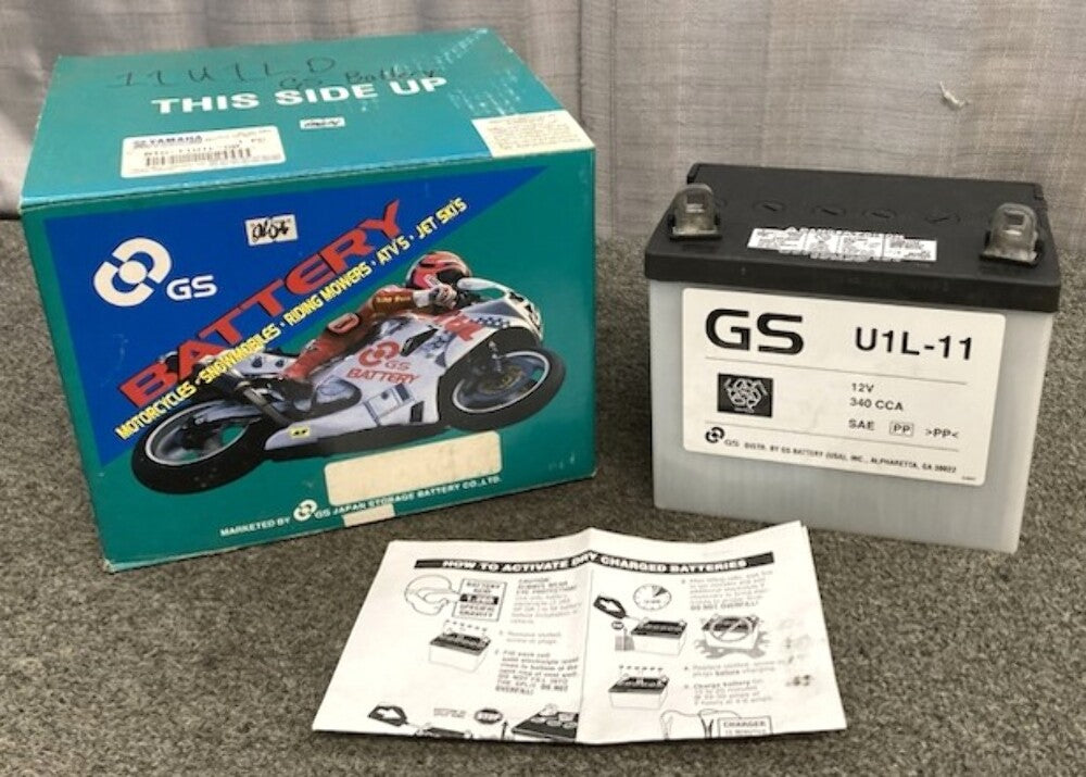 GS Battery BTG-11U1L-D0 Dry Battery for Yamaha New Genuine