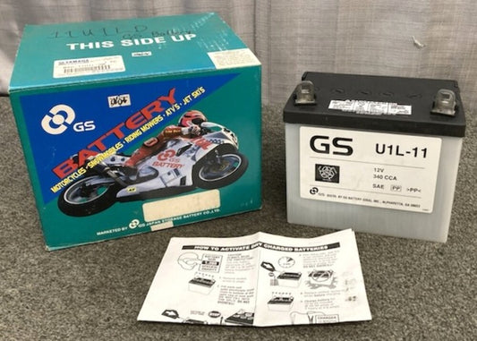 GS Battery BTG-11U1L-D0 Dry Battery for Yamaha New Genuine