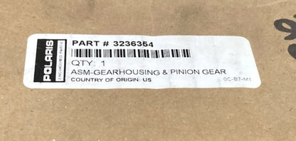 Polaris 3236354 Asm-Gearhousing Only New Genuine