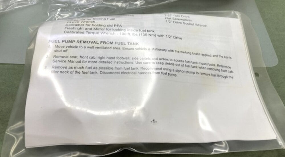 Polaris 2204307 Kit-Fuel, Pump New Genuine