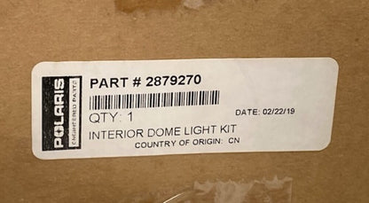 Polaris 2879270 Interior Dome Light Kit New Genuine