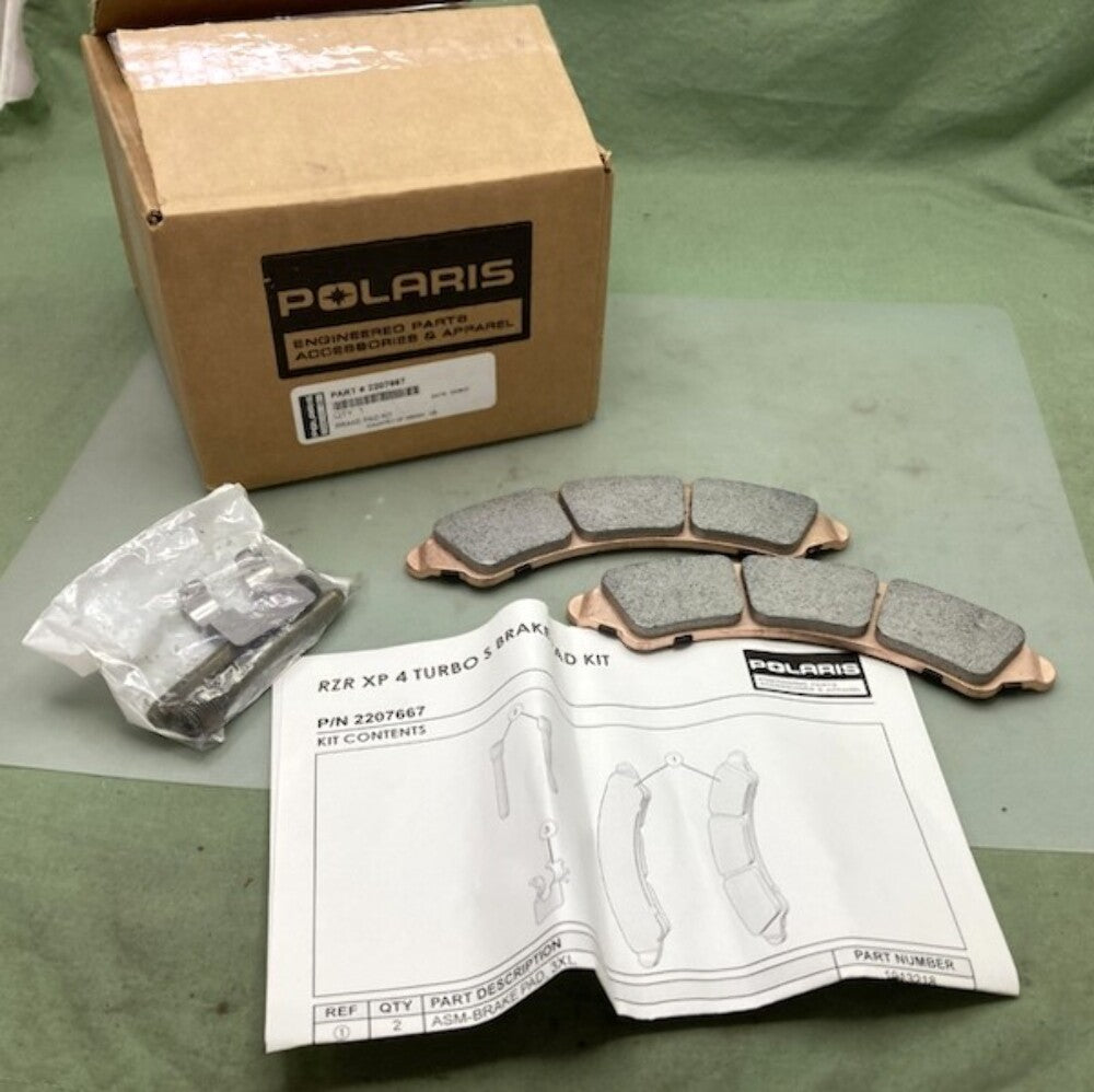 Polaris 2207667 Brake Pad Kit New Genuine