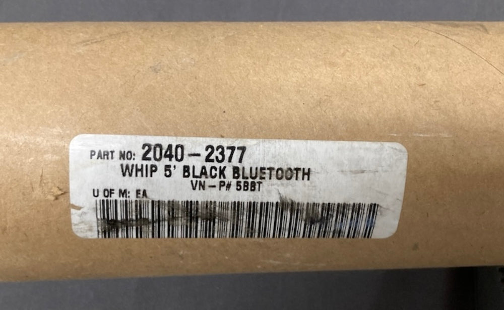 Whip It 2040-2377 5BBT Black Bluetooth RGB Chase Light Rod 5 Ft New Genuine