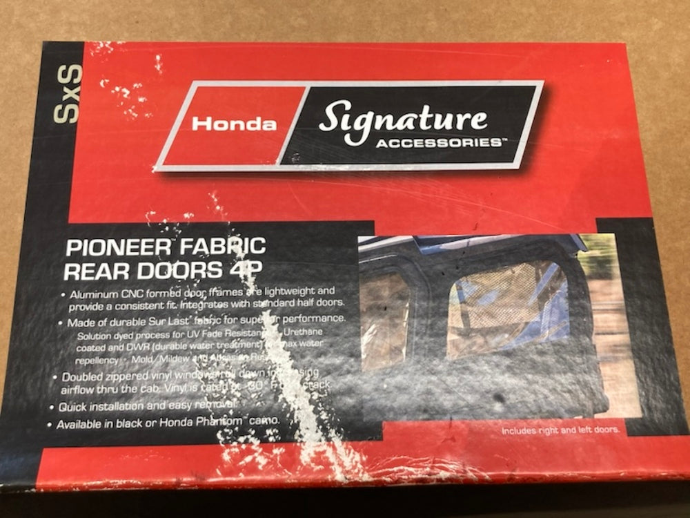 Honda 0SR90-HL3-211B Pioneer Fabric Rear Doors 0SR91-HL3-211B New Genuine