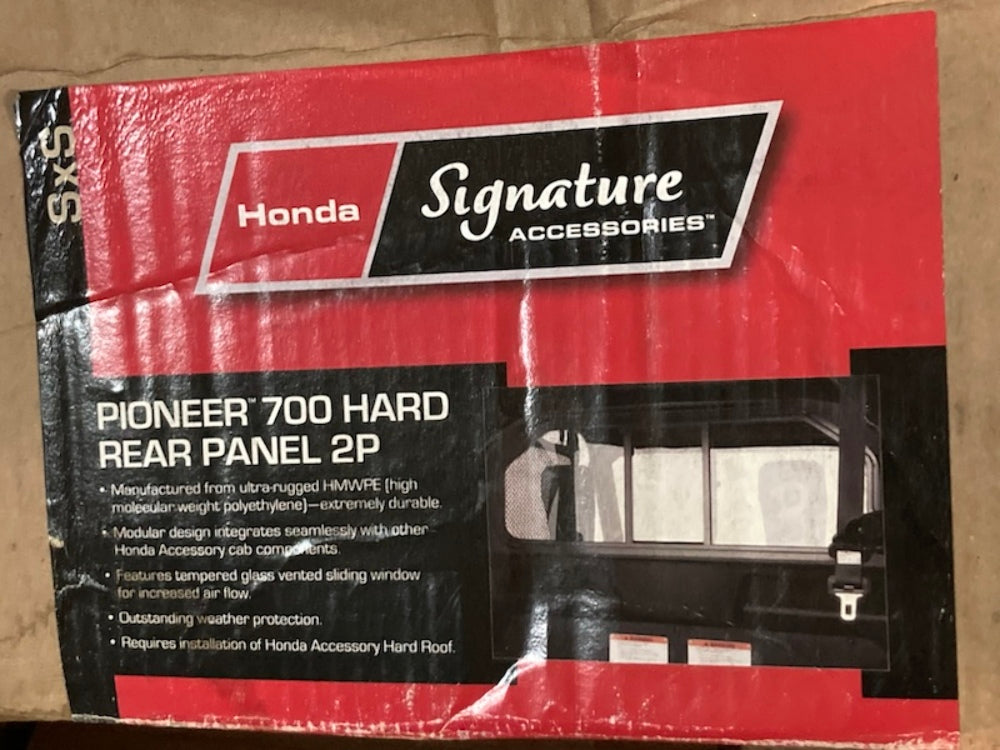Honda 0SU95-HL3-102A HARD REAR PANEL New Genuine