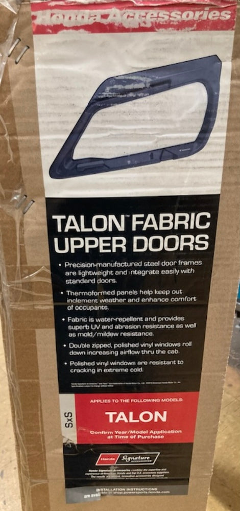 Honda 0SR90-HL6-A00 TALON FABRIC UPPER DOORS New Genuine