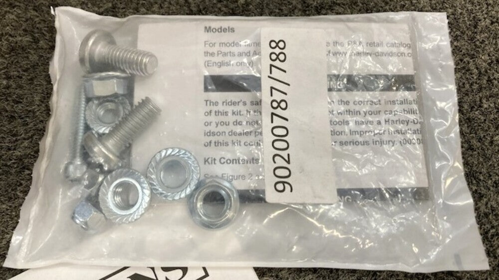 Harley Davidson 90200791 Rear Saddlebag Guard Set New Genuine