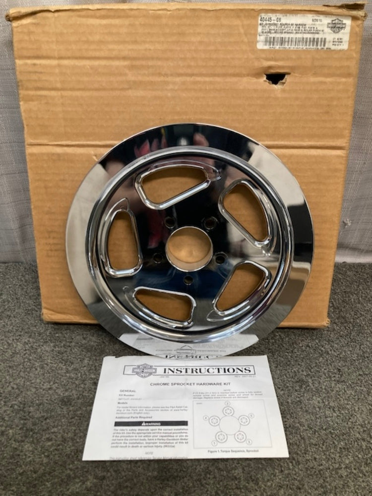 Harley Davidson 40445-08 Kit Reaper Billet Sprocket New Genuine