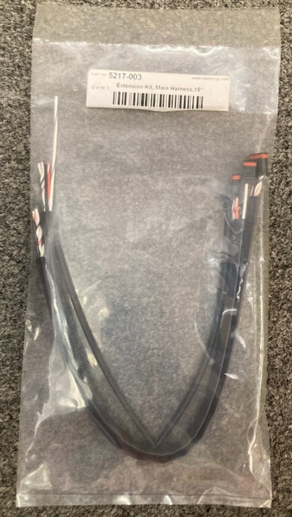 Burly B30-1122 Complete Black Vinyl Handlebar Cable/Line Kit New Genuine