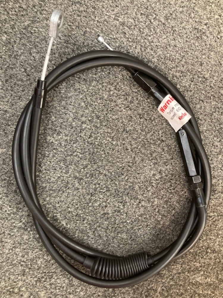 Burly B30-1122 Complete Black Vinyl Handlebar Cable/Line Kit New Genuine