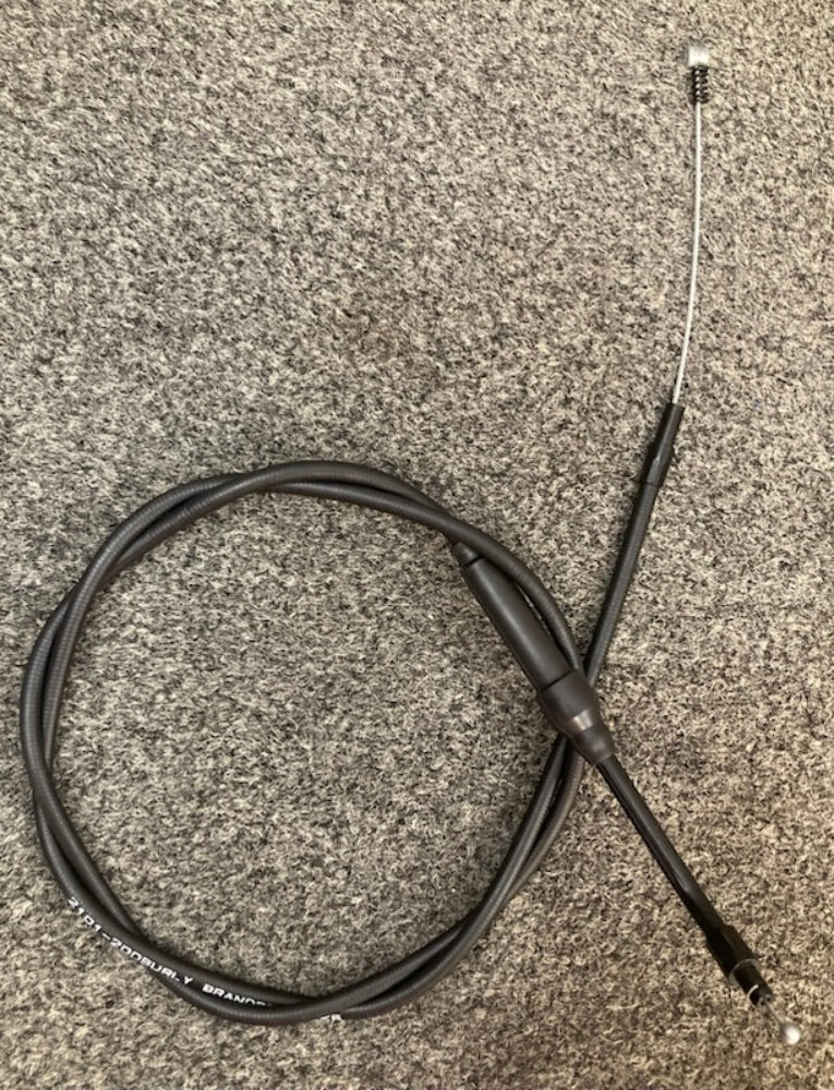 Burly B30-1122 Complete Black Vinyl Handlebar Cable/Line Kit New Genuine