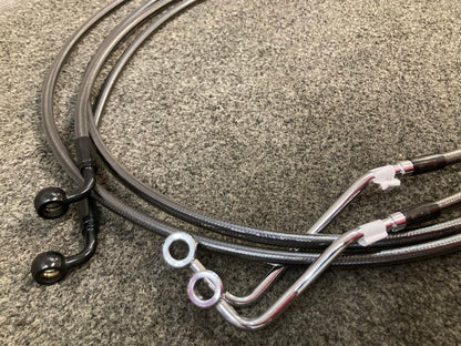 Magnum AS470164 Extended ABS Touring Lower Brake Line Kit 83" New Genuine