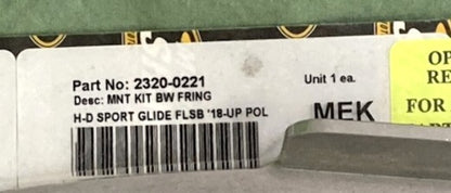 Memphis Shades 2320-0221 Batwing Fairing Mounting Kit New Genuine