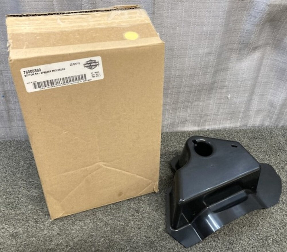 Harley Davidson 76000369 Bottom RH Speaker Enclosure New Genuine