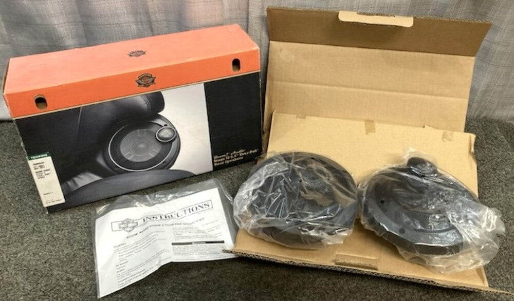 Harley Davidson 76000526A Boom Audio Stage II Speaker Kit New Genuine