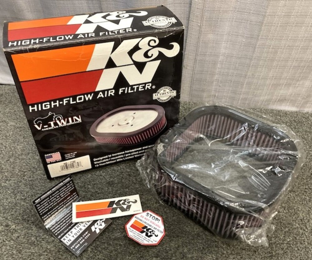 K&N HD-1102 High-Flow Air Filter New Genuine