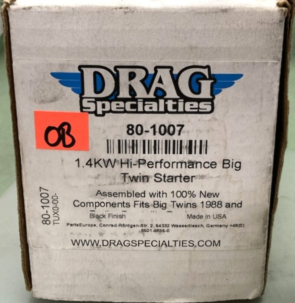Drag Specialties 80-1007 Twin Starter New Genuine