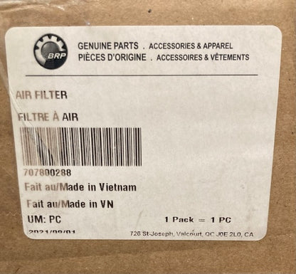 BRP 707800288 AIR FILTER New Genuine