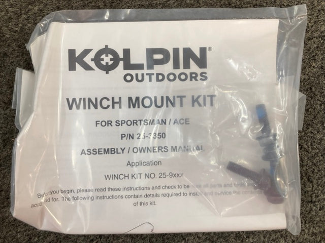 Kolpin 25-3350 WINCH MOUNT for POLARIS New Genuine