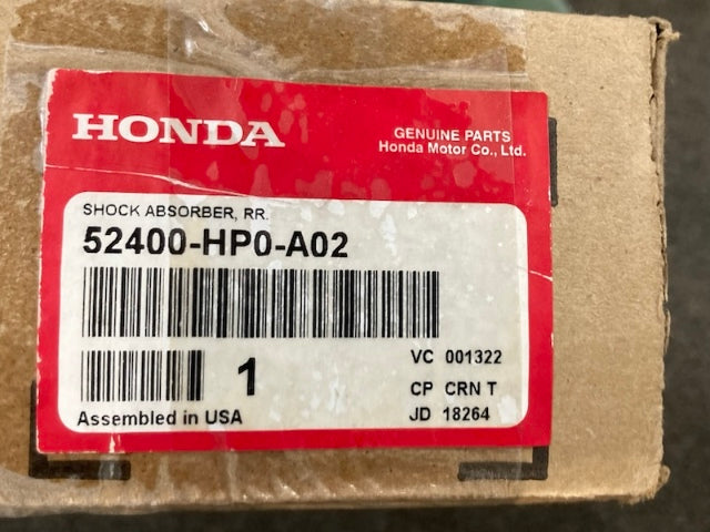 Honda 52400-HP0-A02 SHOCK ABSORBER New Genuine