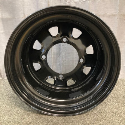 ITP 1422320014B Steel Wheel Black Front or Rear 14x7 New Genuine