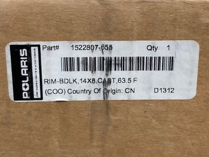 Polaris 1522807-655 RIM BDLK, 14X8, CAST, 63.5 F New Genuine