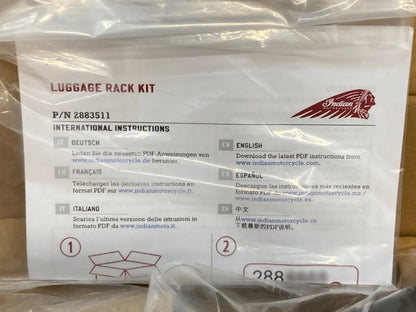 Indian 2883511 KIT LUGGAGE RACK New Genuine