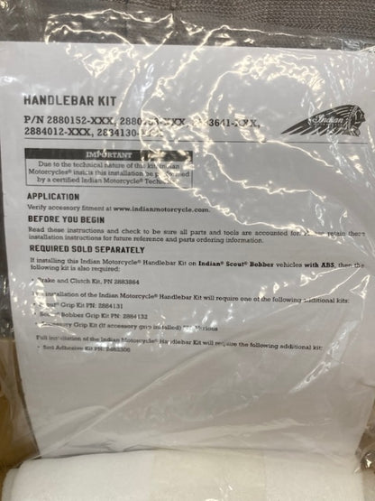 Indian 2884012-410 KIT HANDLEBAR MINI APE New Genuine