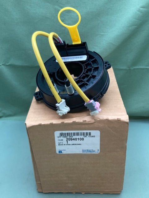 General Motors 20940100 Steering Wheel Airbag Coil New Genuine