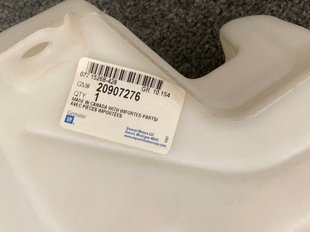 General Motors 20907276 Windshield Washer Solvent Container New Genuine