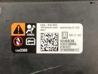 General Motors 84396838 Airbag New Genuine