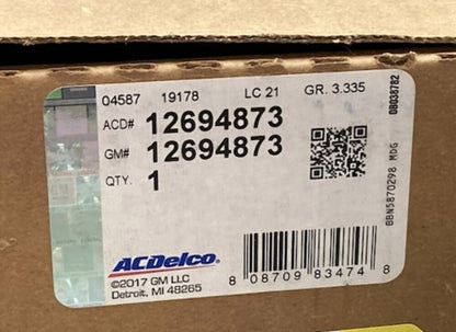 GM 12694873 Fuel Injection Throttle Body New Genuine