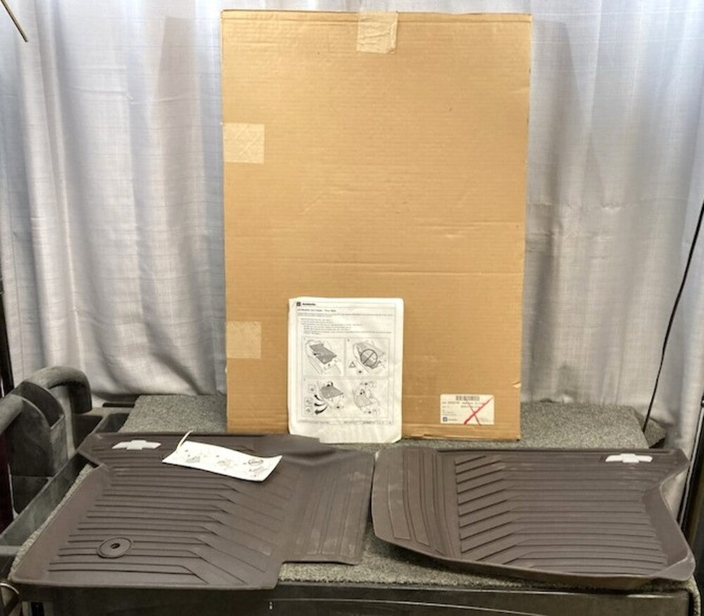 GM 23452759 All-Weather Front Floor Mat Set New Genuine