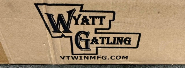 Wyatt Gatling 30-0521 Shovelhead Exhaust Pipe Set Chrome New Genuine