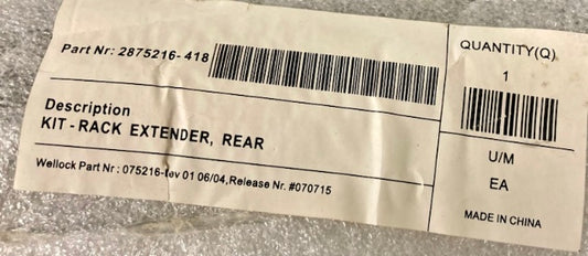 Polaris 2875216-418 Rear Rack Extender for Sportsman ATV Touring 570 New Genuine