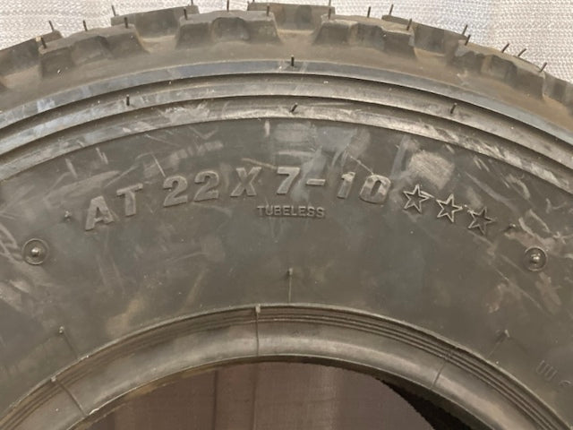 ITP 532045 Holeshot XC 22X7-10 TL AT ATV Tire New Genuine