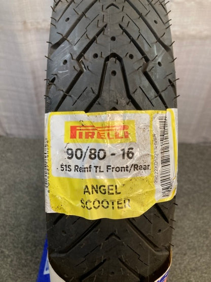 Firelli 51S Angel Scooter Tire Reinf TL 90/80-16 M/C New Genuine