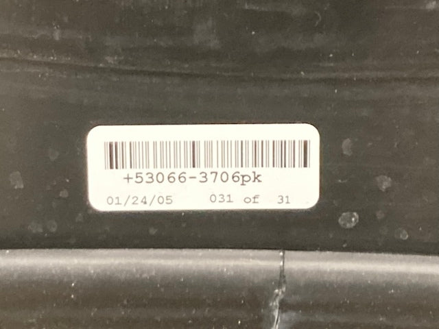 Kawasaki 53066-3706pk SEAT ASSY BLACK/WHITE New Genuine