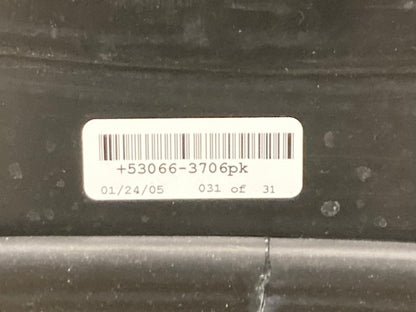Kawasaki 53066-3706pk SEAT ASSY BLACK/WHITE New Genuine