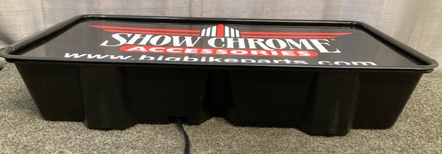 TecArt 13"x24" Show Chrome Light Signage New Genuine