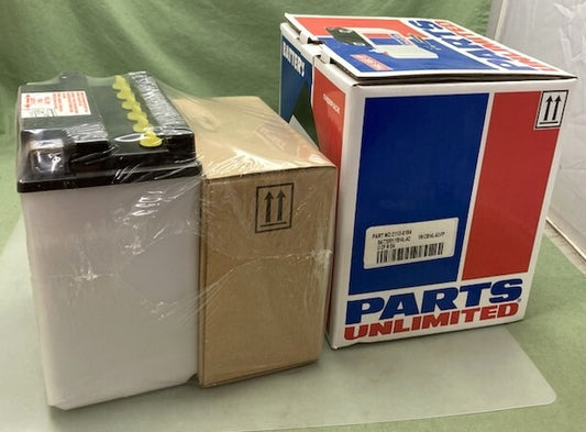 Parts Unlimited 2113-0184 Battery YB14L-A2 with Acid New Genuine