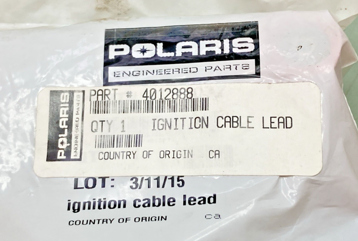 NEW GENUINE POLARIS 4012888 IGNITION CABLE LEAD