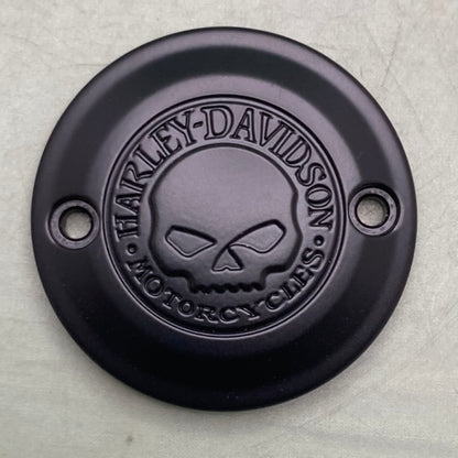 Harley Davidson 25600085 Willie G Skull Timer Cover BLACK New Genuine