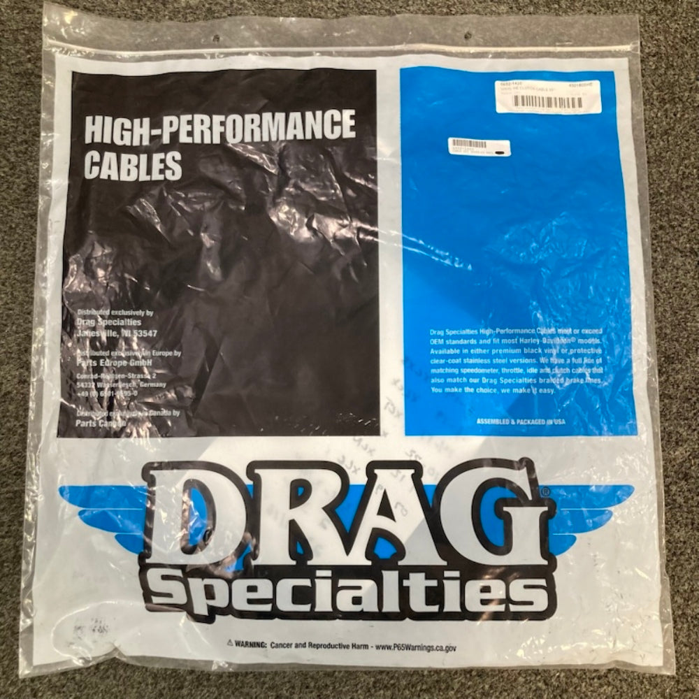 Drag Specialties 0652-1420 Black Vinyl Clutch Cable New Genuine