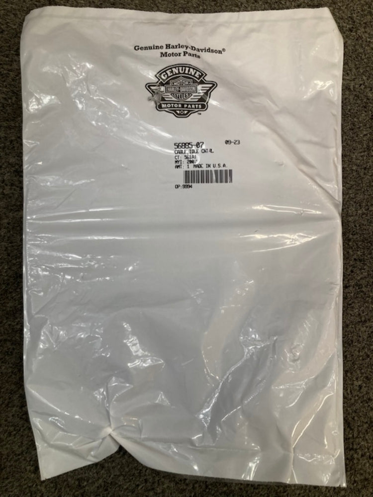 Harley Davidson 56885-07 Cable Idle Control New Genuine