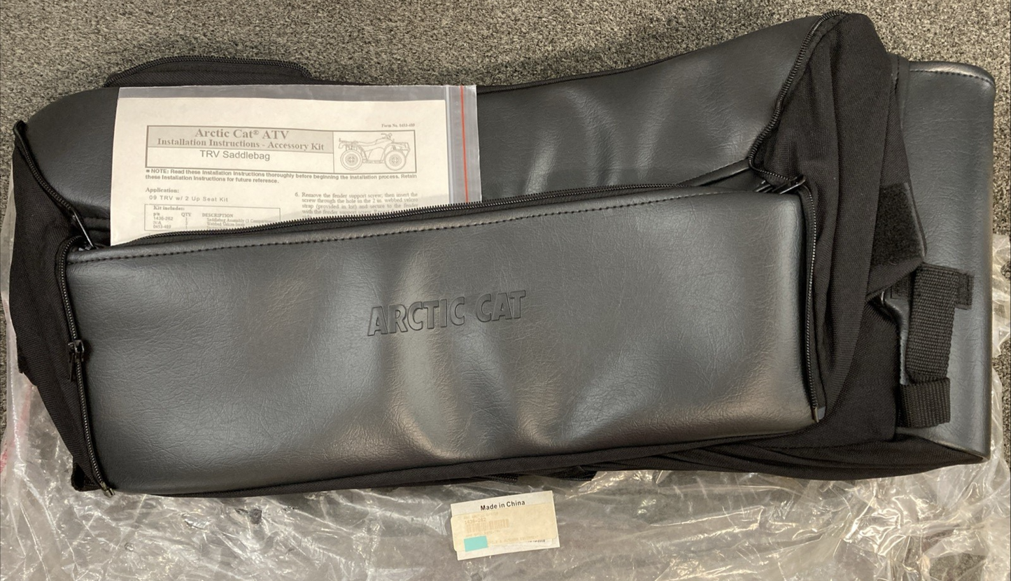 NEW GENUINE ARCTIC 1436-262 BAG SADDLEBAG - TRV