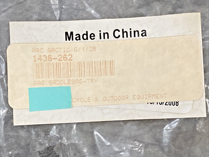 NEW GENUINE ARCTIC 1436-262 BAG SADDLEBAG - TRV